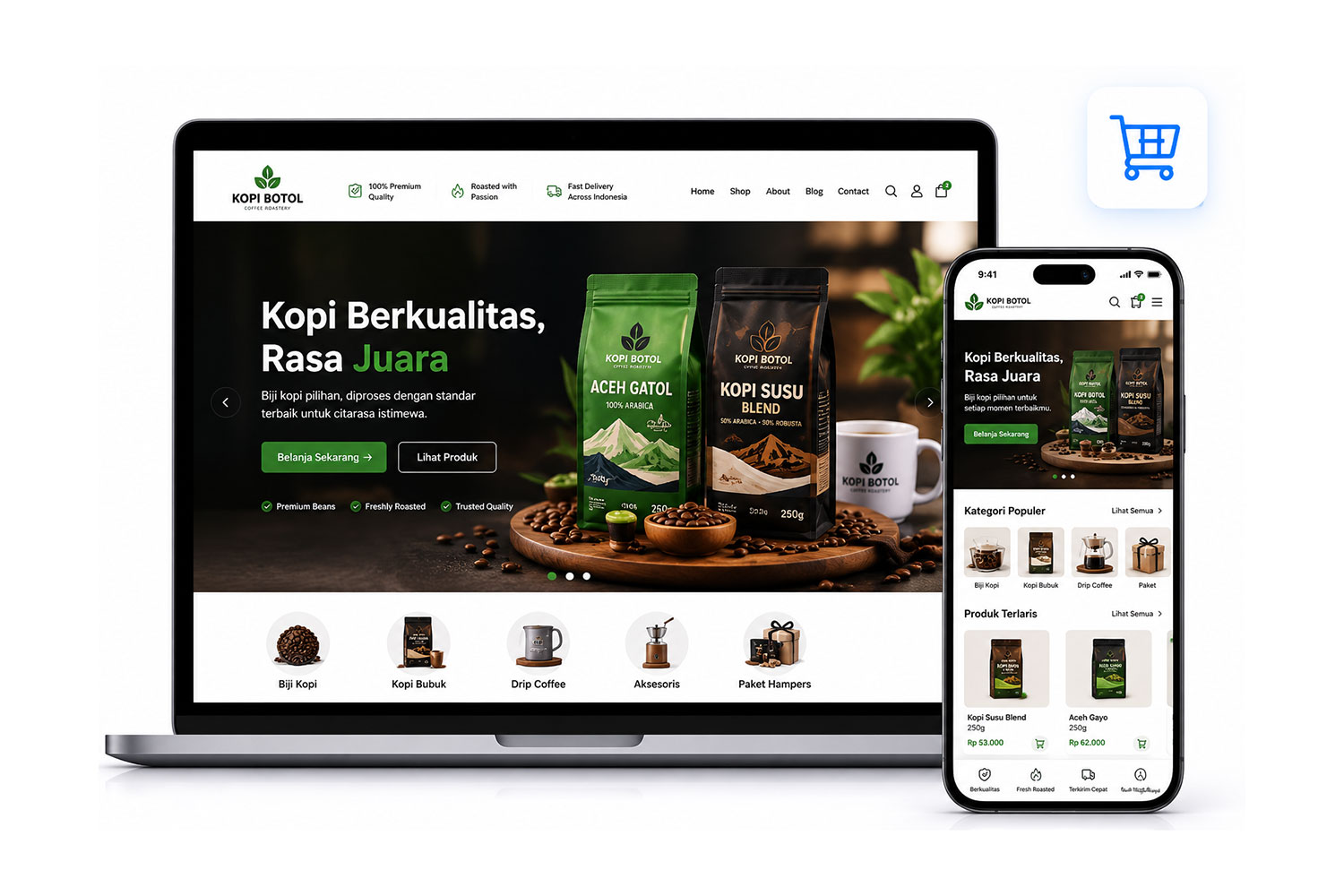 Jasa Pembuatan Toko Online